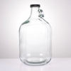 الجملة 5L زجاج Demijohn Carboy مع غطاء لولبي مقبض واحد 