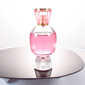 تصميم جديد مخصص زجاجات العطور زجاجة عطر على شكل حلوى 100 مل زجاجة عطر فاخرة مع صندوق للهدايا