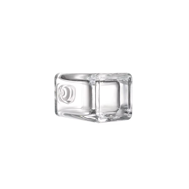 عطر بخاخ مربع عتيق 30 مل 50 مل 100 مل زجاجات عطر زجاجية فارغة مع غطاء خشبي