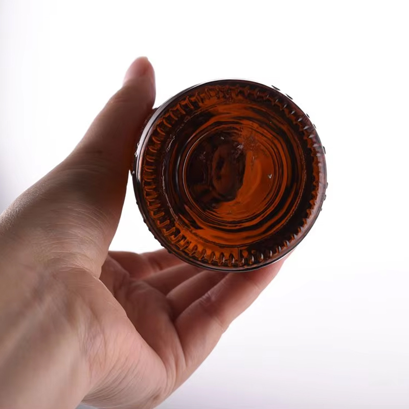 الجملة فارغة براون 330 مل 500 مل 1000 مل زجاجة بيرة فليب توب