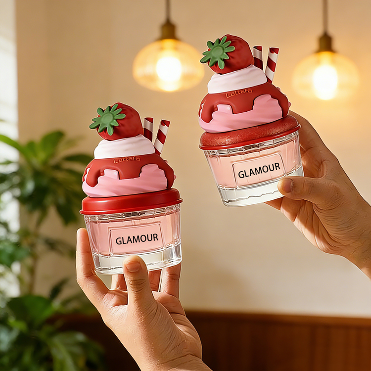 زجاجة عطر زجاجية 