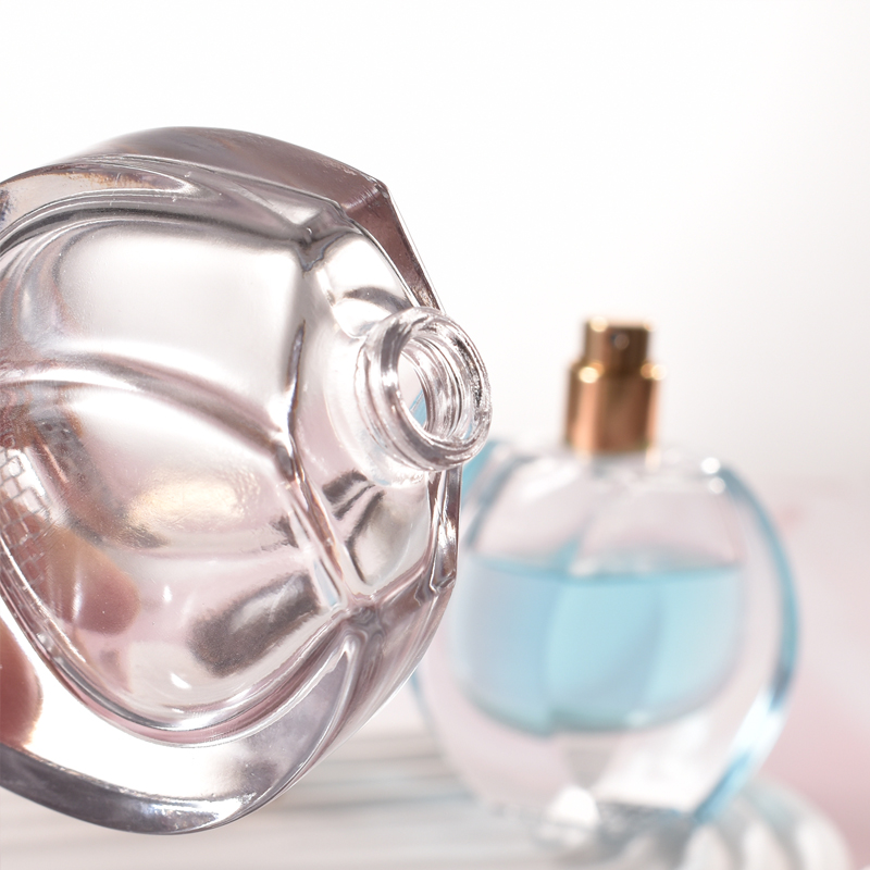 Whosale 30ml الزجاج الشفاف حربة Periume رذاذ Botle زجاجات العطور الزجاجية السميكة الفارغة