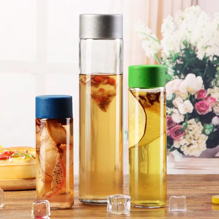 تخصيص زجاجة ماء فوس زجاجة فوس الزجاجية زجاجة عصير فوس 