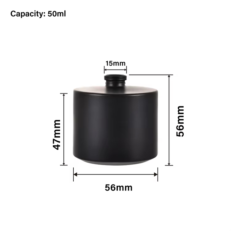  زجاجة عطر فاخرة مخصصة سعة 50 مل مع تغليف الصندوق