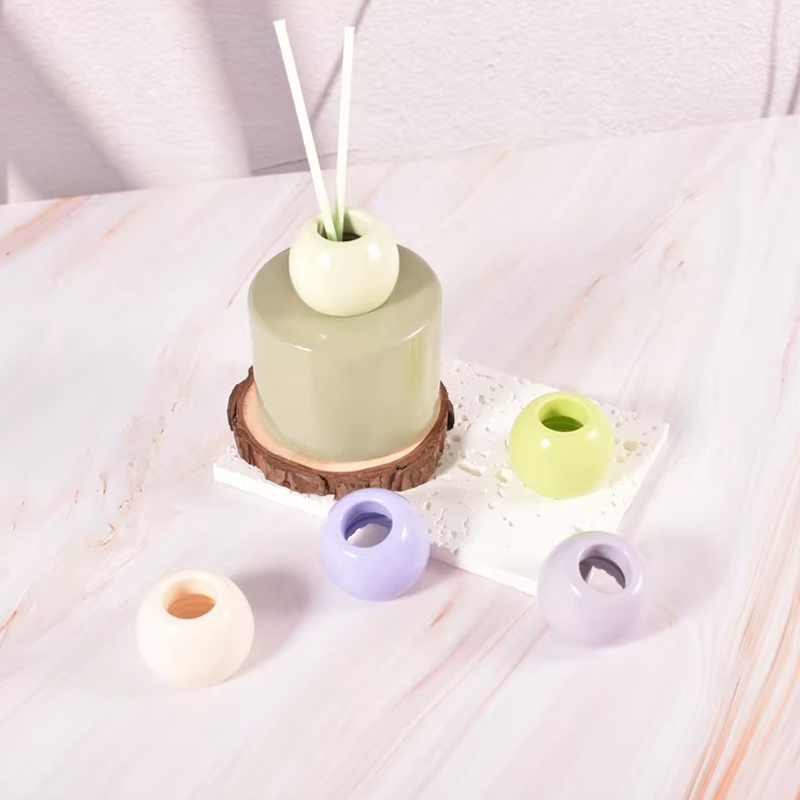 الجملة الناشر زجاجة الراتنج غطاء شكل كروي أنيق