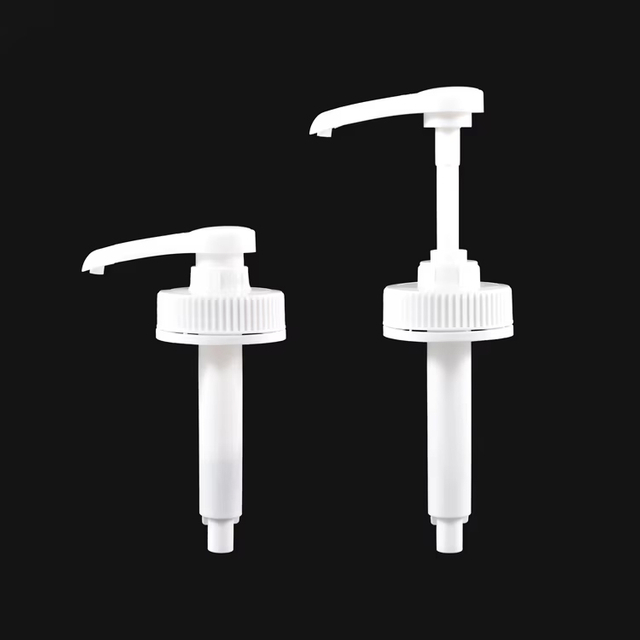 مضخة بيضاء لزجاجة زجاجية شفافة سعة 3 لتر