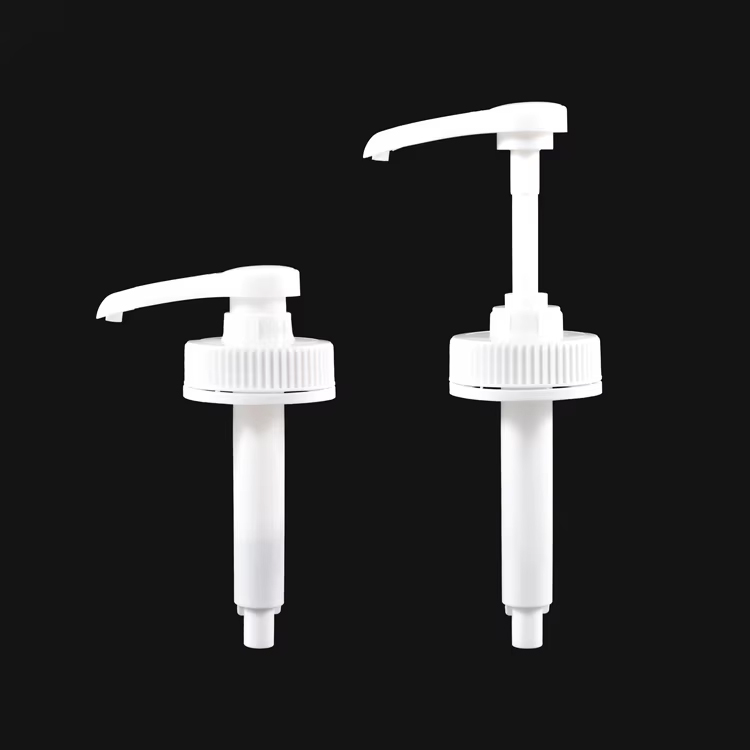 مضخة بيضاء لزجاجة زجاجية شفافة سعة 3 لتر