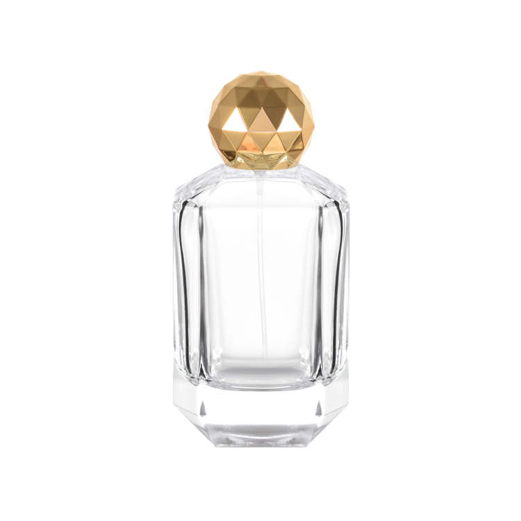 زجاجة عطر زجاجية فاخرة 30 مل 50 مل 100 مل مع أغطية مخصصة عبوة عطر فارغة مميزة