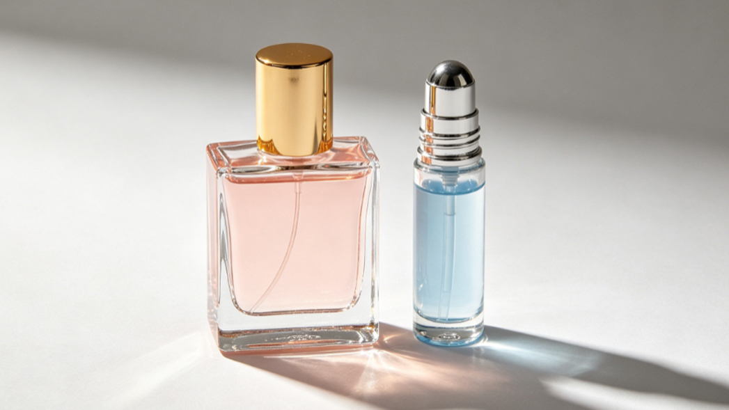 زجاجات العطور Rollerball vs Spray Perfume بالجملة: ما هو حل التغليف الأفضل لعلامتك التجارية للعطور؟