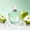 زجاجة عطر زجاجية مخصصة مع الشركة المصنعة لزجاجة العطر ذات الغطاء الكريستالي بالجملة